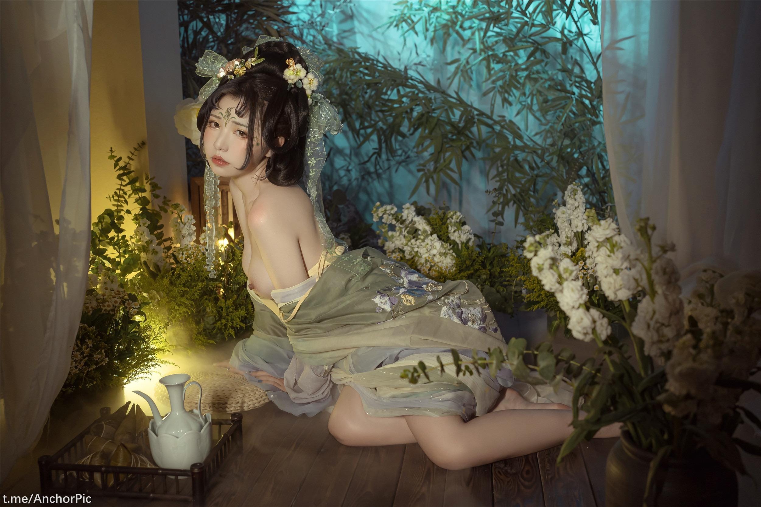 [喵小吉] [汉服/古风写真] 浣溪沙Cosplay·端午图集 [98P]-软桃社